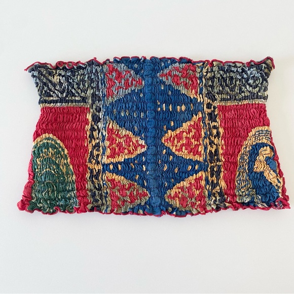 Smocked Bandeau Top - Picture 3 of 6